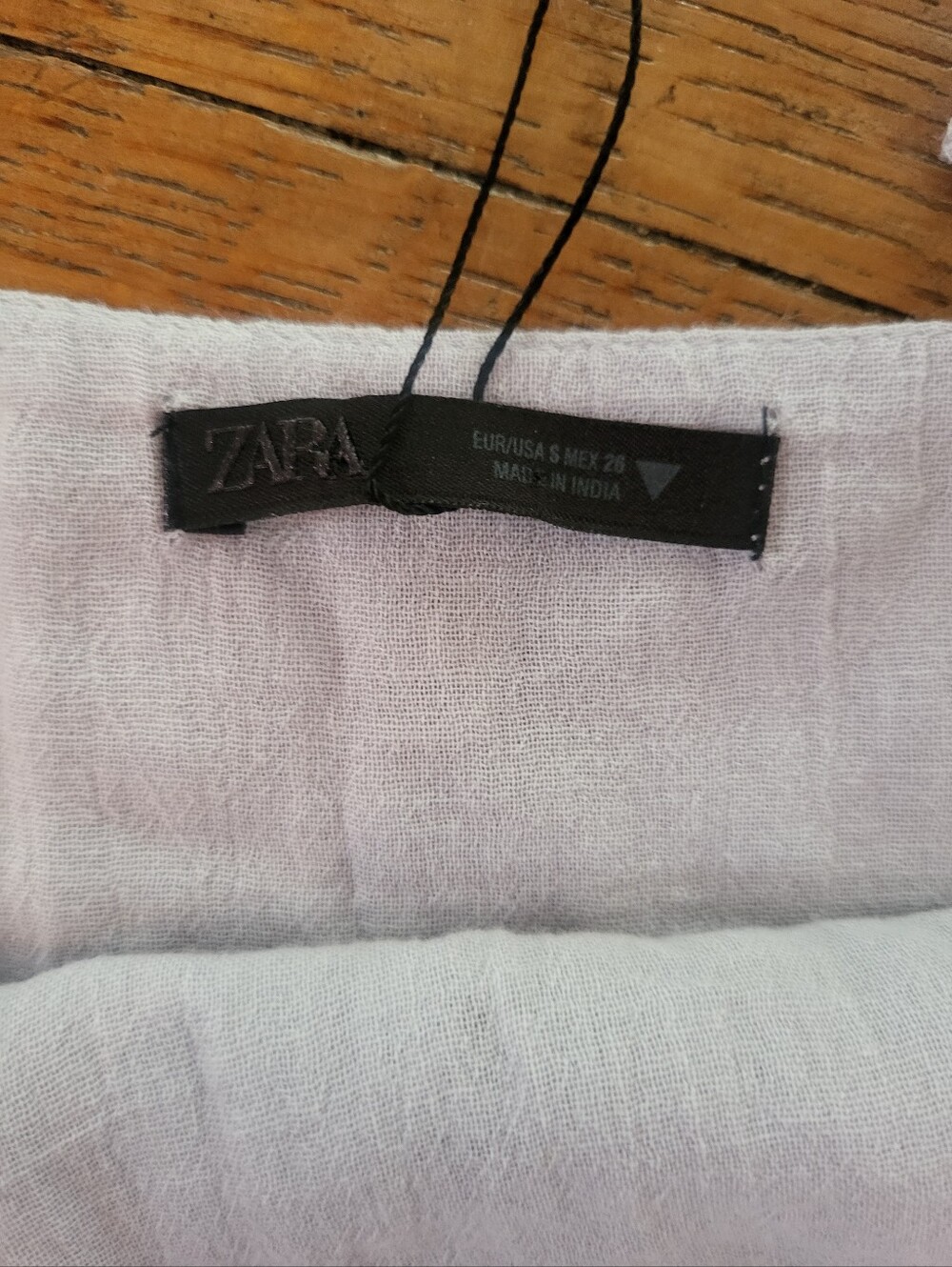 Zara Lavender Ruffle-Strap Mini Dress - Picture 5 of 6